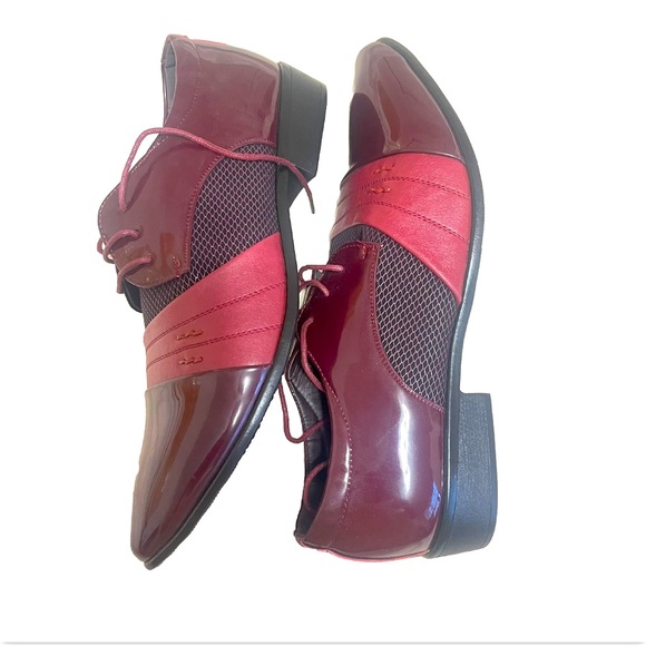 New Fashion Men's Business Flats Breathable Patent Leather Classic Formal Shoes. - Picture 4 of 8